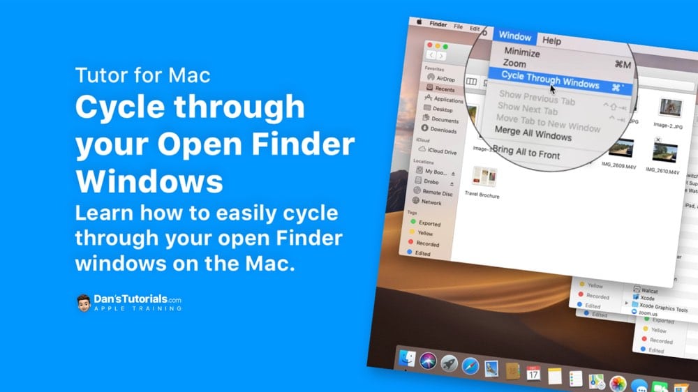 Cycle through your Open Finder Windows on the Mac