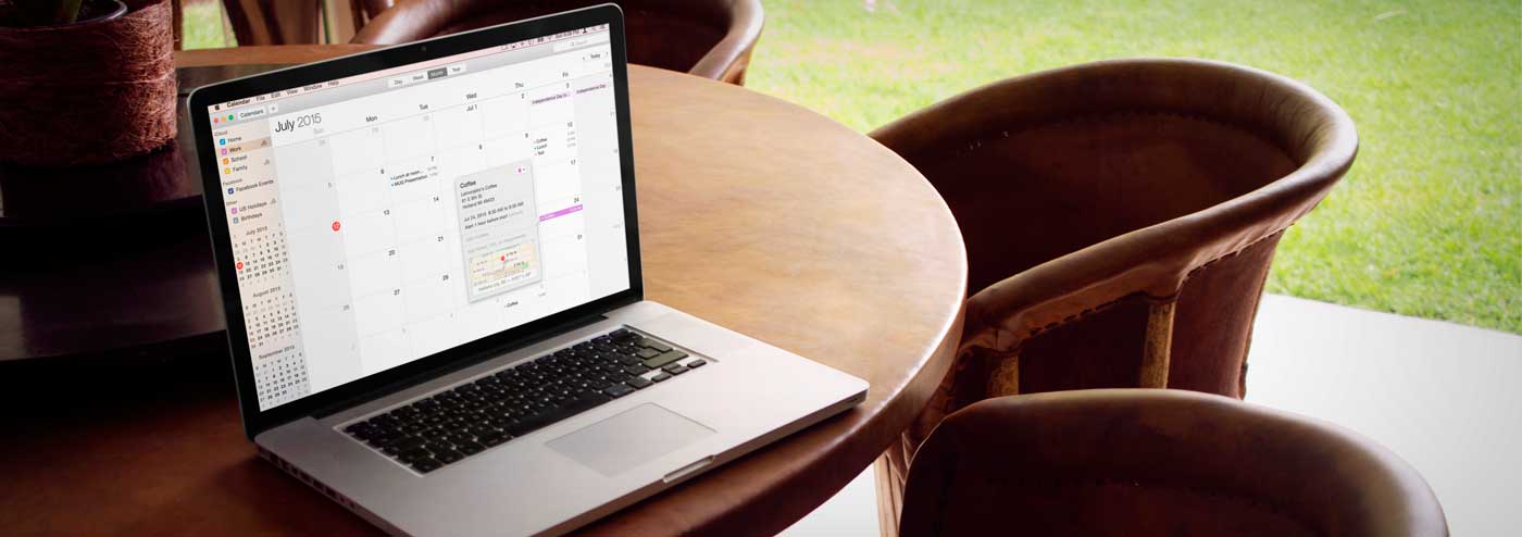 Tutor for Calendar for the Mac