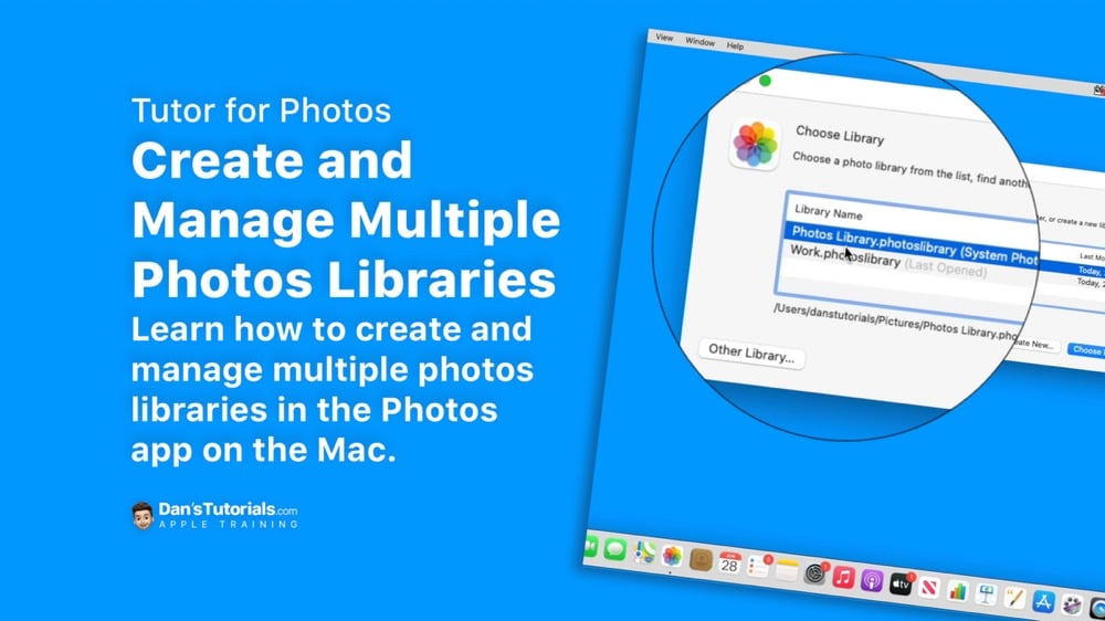 Create and Manage Multiple Photos Libraries with Photos on the Mac