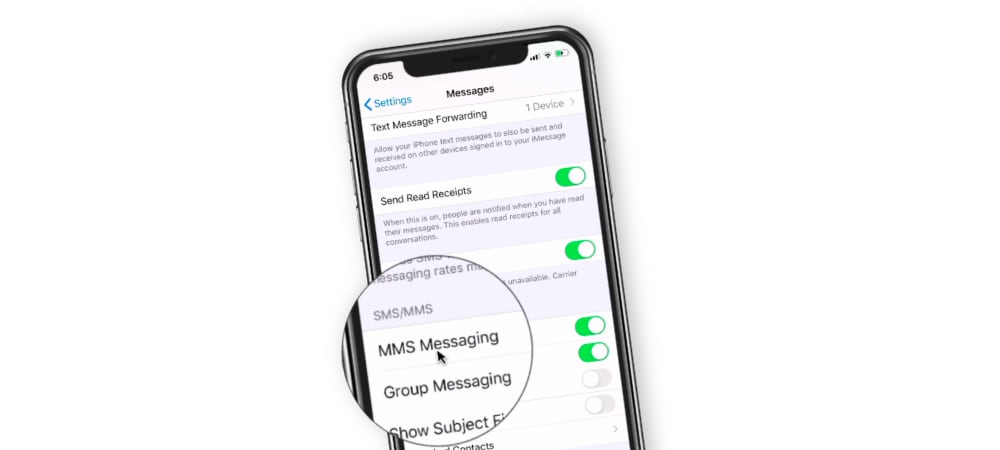 Setting Up Messages on the iPhone