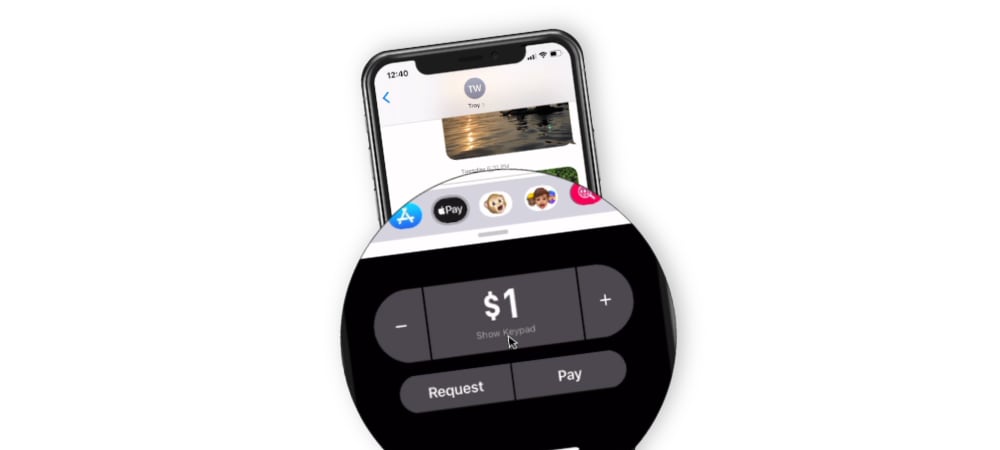 Apple Pay and Messages