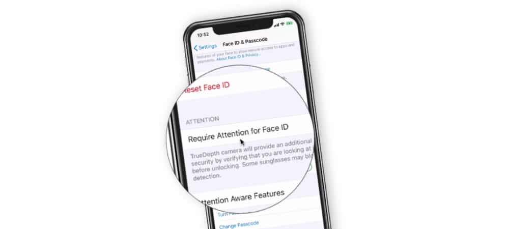 Face ID and Passcode Settings on the iPhone