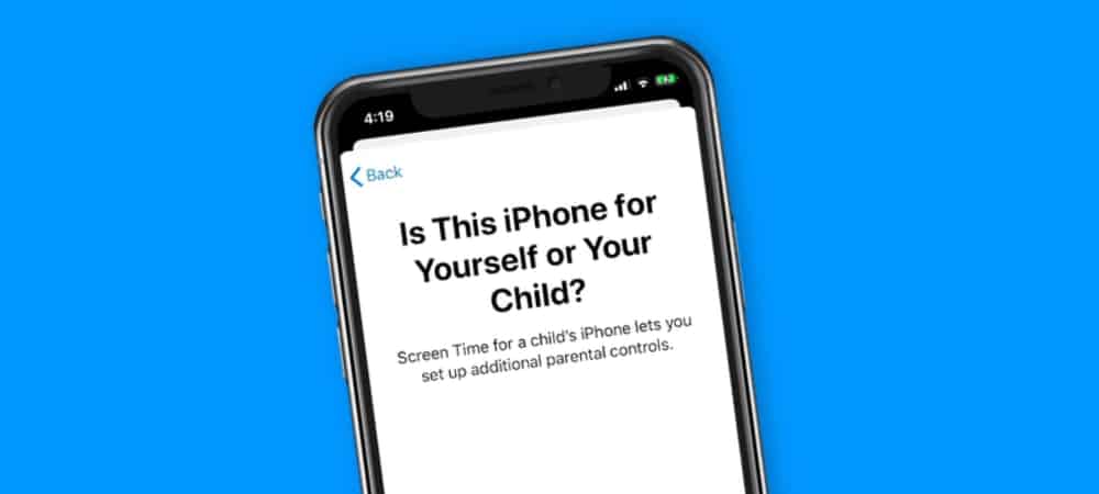 Setting Parental Controls on the iPhone