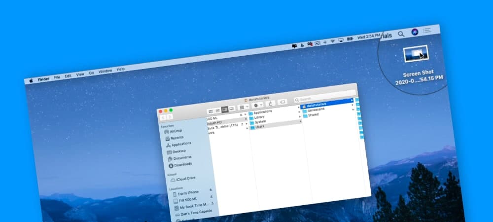 Learn how to easily take a screenshot of your display and save it to your Desktop.