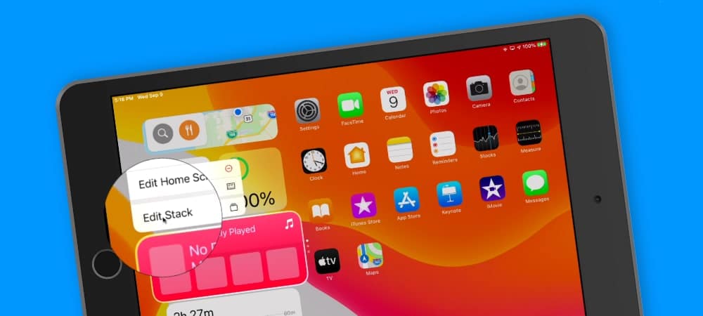 Learn how to stack widgets in the Today view on the iPad with iPadOS 14.