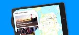 See how the view travel guides within the Maps app, as well as create your own guides on the iPad.