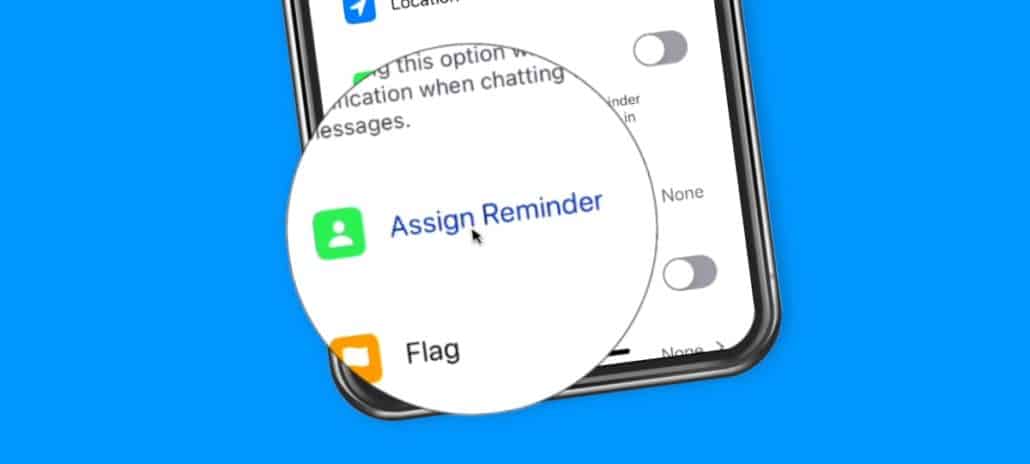 Assign Reminders on the iPhone