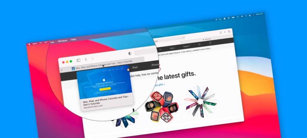 Preview Websites in Tabs in Safari on the Mac