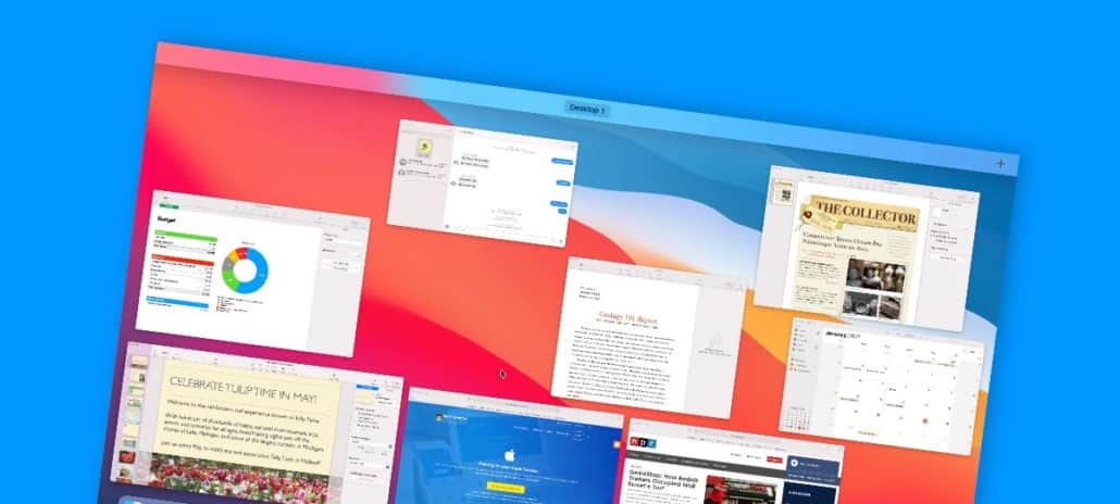 View All Open Windows as Thumbnails on the Mac