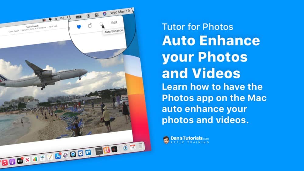 Auto Enhance your Photos and Videos with Photos on the Mac