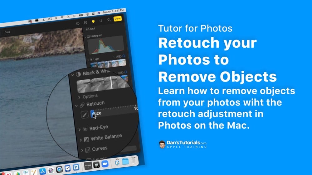 Retouch your Photos to Remove Objects in Photos on the Mac