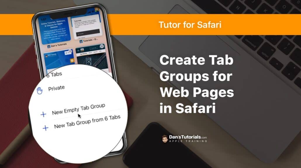 Create Tab Groups for Web Pages in Safari on the iPhone