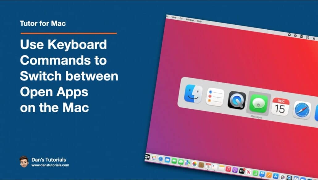 Use Keyboard Shortcuts to Switch between Open Apps on the Mac