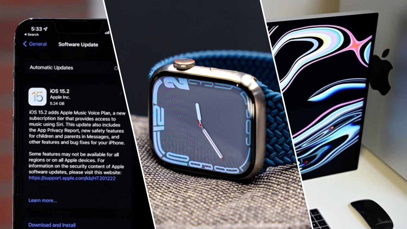 Best Apple Watch apps, iOS 15.2 features, and leaked Apple monitors on