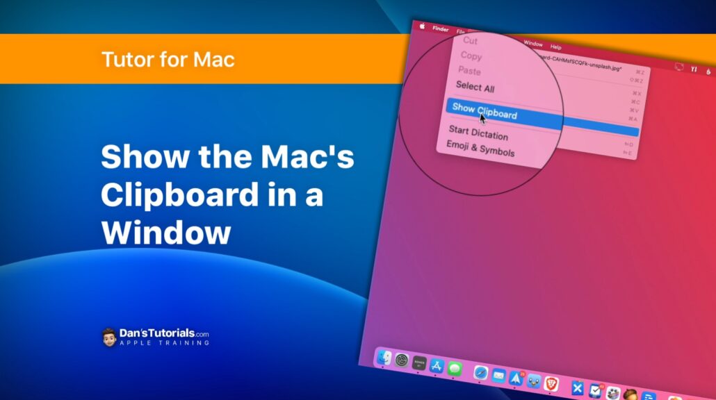 Show the Mac's Clipboard in a Window