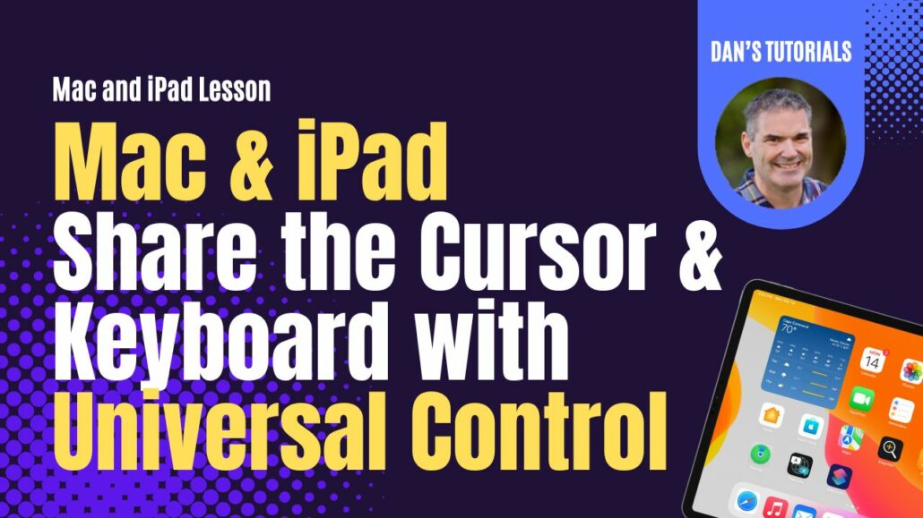 Share your Mac's Cursor & Keyboard with Universal Control