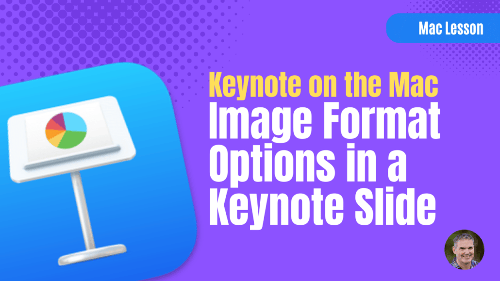 How make image adjustments directly in Keynote on the Mac