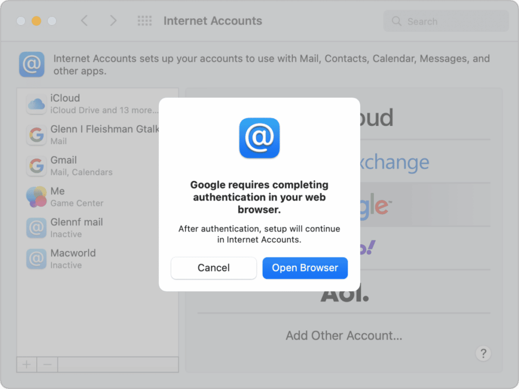 What to do if you can’t log into your Google account on your Mac - Dans