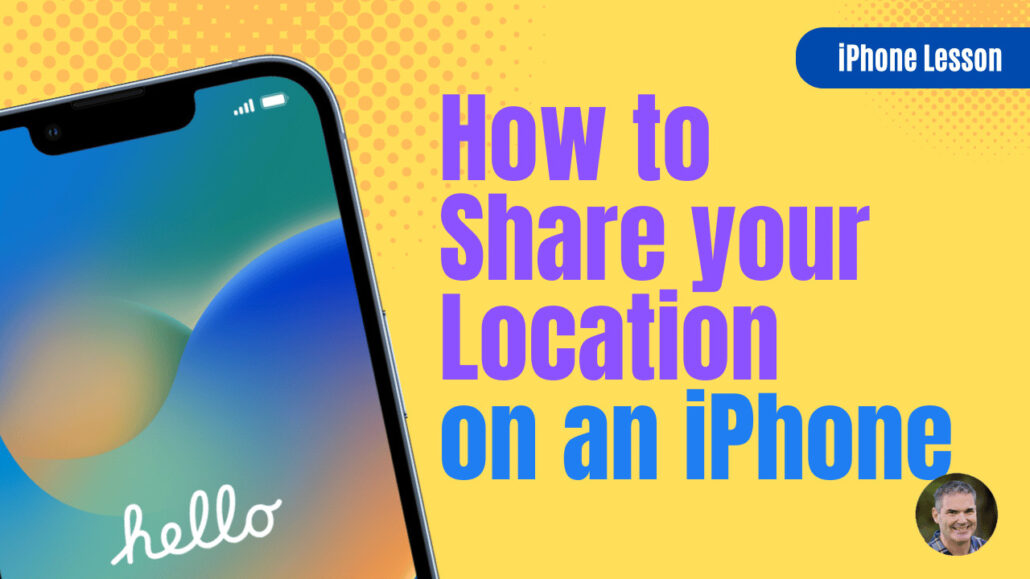 Share your Location Temporarily on the iPhone