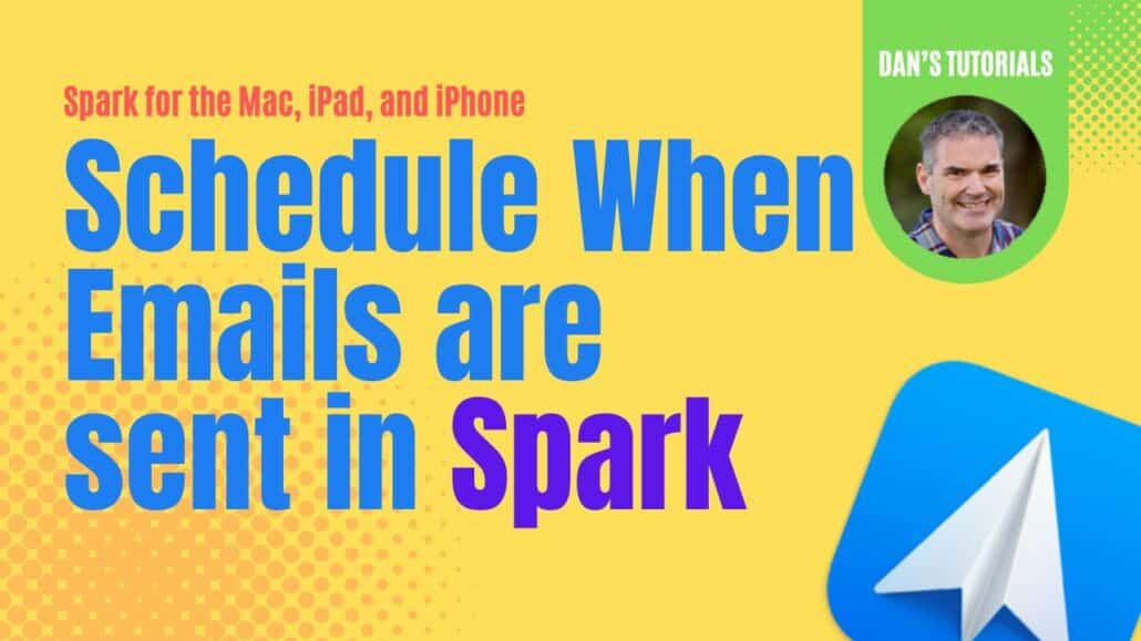 Learn how to schedule when an email is sent when using Spark on the Mac, iPad, and iPhone as your Mail app.