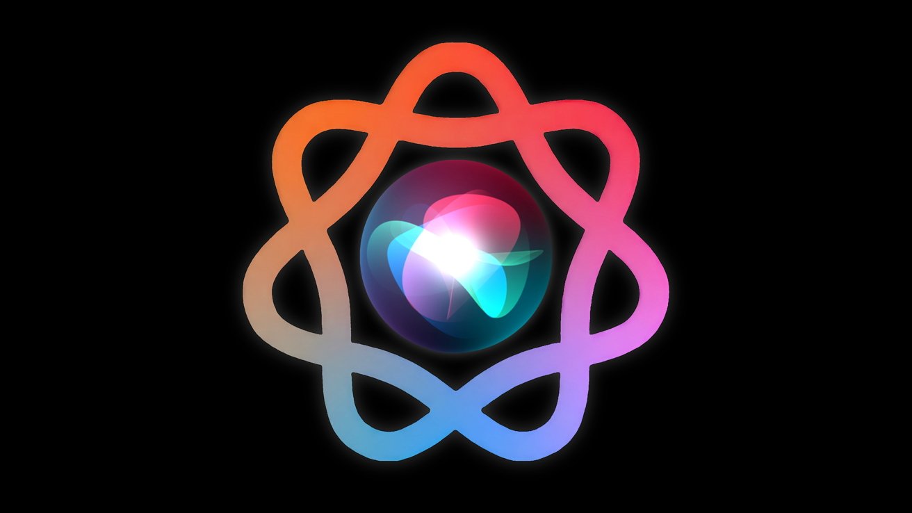 React logo: a stylized atom with a multicolored gradient ring on a black background, glowing center.