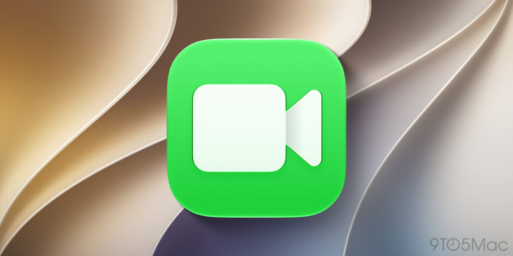 iOS 27 gives FaceTime huge upgrade with this powerful new feature - Dans Tutorials - Dans Tutorials FaceTime app icon (green square with white video camera) on a soft abstract background.